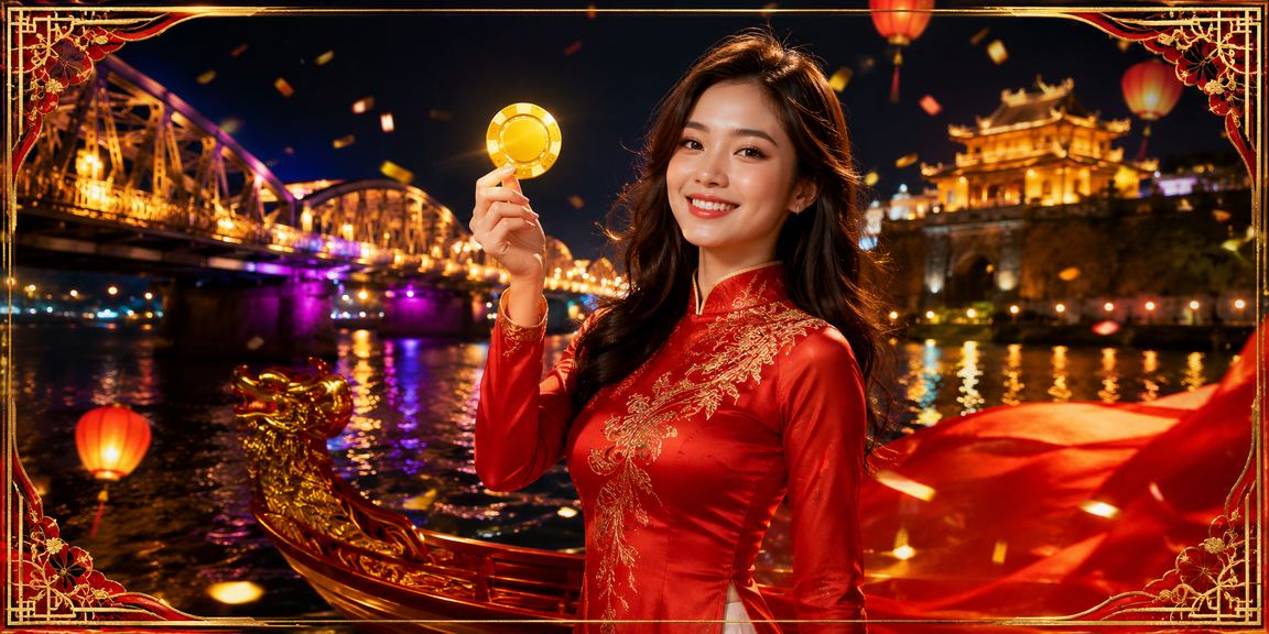 Phụ nữ Huế mặc áo dài xem thông tin cá cược và mẹo đặt cược trên điện thoại di động